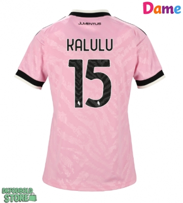Juventus Pierre Kalulu #15 Replika Udebanetrøje Dame 2026-27 Kortærmet